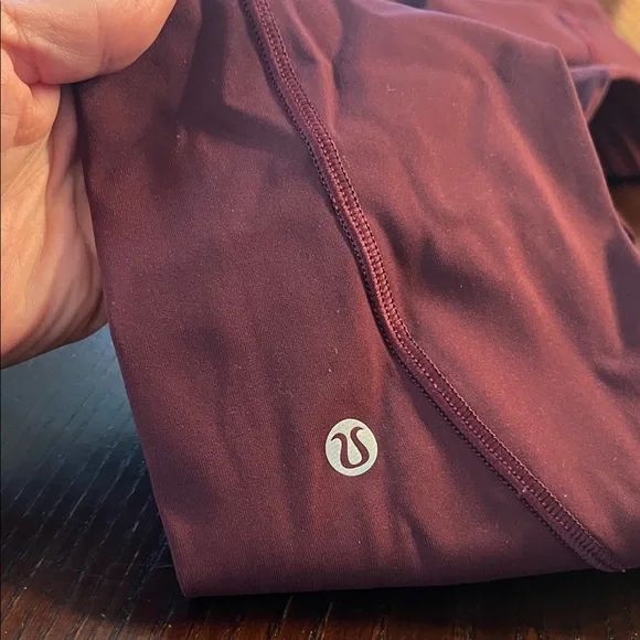 lululemon athletica Burgundy Leggings - Picture 7 of 7